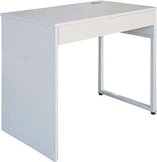 Bureau en bois blanc. DIAYTAR COTE D'IVOIRE  est votre allié pour des achats discount de qualité. Explorez notre boutique en ligne et découvrez notre gamme complète de produits pour la maison, l'électroménager, l'informatique, la mode et les gadgets, le tout à des prix avantageux qui ne sacrifient pas la qualité.