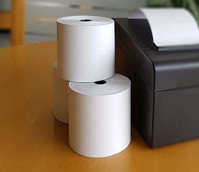 Rouleau de papier de reçu thermique abolhall 80x80mm facturation de restaurant papier caisse enregistreuse compatible avec. DIAYTAR COTE D'IVOIRE, votre destination shopping discount en ligne. Parcourez notre catalogue étendu et faites votre choix parmi notre vaste gamme de produits pour la maison, l'électroménager, l'informatique et la mode. Profitez de nos prix imbattables et réalisez des économies substantielles dès maintenant.