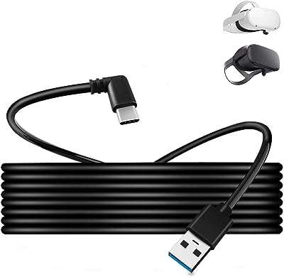 Câble de connexion oculus quest 2 pour accessoires 2 câble vr. DIAYTAR COTE D'IVOIRE  - votre adresse en ligne pour des achats malins. Profitez de nos prix réduits sur une large gamme de produits, d'une sélection d'articles pour la maison aux dernières tendances de la mode, en passant par les équipements électroniques et les accessoires informatiques. Sans compromis sur la qualité, nous rendons le shopping abordable pour tous.
