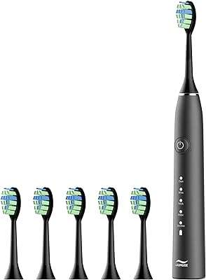 Brosse à dents électrique ultrasons rechargeable avec 6 têtes de brosse. Découvrez DIAYTAR COTE D'IVOIRE, la boutique en ligne qui vous propose une multitude de produits discount indispensables pour votre quotidien. Avec une gamme variée allant de l'électroménager à l'informatique en passant par la mode et les derniers gadgets, nous sommes le choix parfait pour trouver tout ce dont vous avez besoin à des prix imbattables.