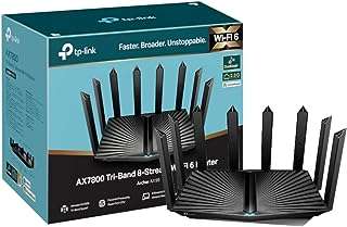 Routeur wi fi 6 gigabit tri bande tp link ax7800 vitesse jusqu'à 7 800. DIAYTAR COTE D'IVOIRE  - votre guichet unique pour des trouvailles discount dans tous les domaines ! Découvrez notre collection riche et variée de produits, allant de l'électroménager pratique à l'informatique performante en passant par la mode. Faites des économies considérables sur des articles de qualité, sans compromettre votre style ou vos besoins essentiels. Choisissez la commodité de nos options de livraison rapides et profitez d'une expérience de magasinage en ligne sans tracas dès aujourd'hui !