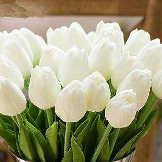 Beau jour bouquet real touch polyuréthane tulipes artificielles 20pcs pour décoration de fête. Plongez dans l'univers de DIAYTAR COTE D'IVOIRE, votre boutique en ligne généraliste spécialisée dans les produits discount. Explorez notre large variété d'articles allant de la maison à l'électroménager, en passant par l'informatique, la mode et les gadgets, le tout à des prix défiant toute concurrence. Profitez de notre expertise en matière de bonnes affaires et réalisez des économies significatives.
