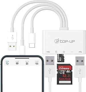 Lecteur de carte sd 5 en 1 adaptateur usb 3.0 pour iphone avec emplacements. Faites des découvertes et des économies chez DIAYTAR COTE D'IVOIRE . Notre boutique en ligne propose une gamme étendue de produits discount, couvrant la maison, l'électroménager, l'informatique, la mode et bien plus encore. Obtenez des produits de qualité à des prix imbattables en quelques clics seulement.