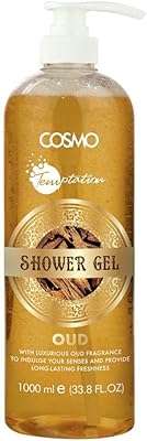 Gel douche cosmo temptation oud 1000 ml au parfum luxueux d'oud nettoie la peau. Faites des économies sur tous vos achats avec DIAYTAR COTE D'IVOIRE, la boutique en ligne qui propose une large gamme de produits discount. Que vous recherchiez des articles pour la maison, des appareils électroniques à la pointe de la technologie, des vêtements tendance ou des gadgets innovants, vous trouverez tout cela à des prix compétitifs chez DIAYTAR COTE D'IVOIRE . N'attendez plus pour bénéficier de nos offres imbattables et profitez d'une expérience d'achat en ligne optimale.
