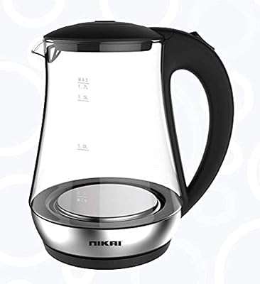 Bouilloire électrique en verre nikai 17 l avec filtre et protection. Découvrez DIAYTAR COTE D'IVOIRE, votre source incontournable de bonnes affaires en ligne. Achetez intelligemment et économisez sur une vaste sélection de produits pour tous les besoins, de l'informatique à la décoration intérieure. Trouvez des articles de qualité à des prix imbattables !