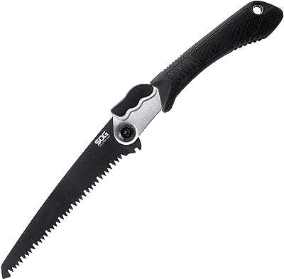 Mini scie à main pliante sog avec lame et gaine amovibles de 825" pour l'élagage. Faites un bond dans le monde des bonnes affaires avec DIAYTAR COTE D'IVOIRE  ! Découvrez notre boutique en ligne généraliste où vous trouverez tout ce dont vous avez besoin, de la maison à l'électroménager, de l'informatique à la mode, et même les derniers gadgets. Ne sacrifiez pas votre budget pour vous faire plaisir, optez pour nos produits discount de qualité.