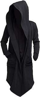 Sweat à capuche hip-hop pour hommes long cardigan manteaux (couleur