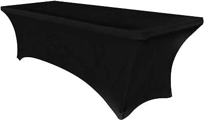 Chemin de table rectangulaire en élasthanne extensible couverture étroite de 4 6 8 pieds chemin pour banquet. DIAYTAR COTE D'IVOIRE  vous offre une expérience d'achat en ligne unique en proposant une multitude de produits discount dans différents domaines. Faites-vous plaisir sans vous ruiner en choisissant parmi notre sélection de produits pour la maison, l'électroménager, l'informatique, la mode et bien plus encore.