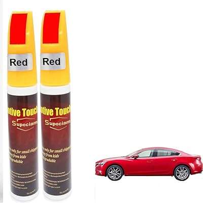 Pâte de réparation des rayures de voiture dissolvant voiture rouge pour automobile peinture retouche la stylo