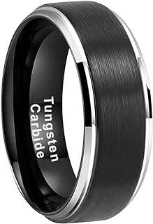 Bagues en carbure de tungstène noir 6 mm 8 pour hommes et femmes. Envie de faire de bonnes affaires ? Optez pour DIAYTAR COTE D'IVOIRE, votre destination en ligne pour des produits discount de la maison à l'informatique, vous offrant des réductions exclusives sur une large sélection d'articles.