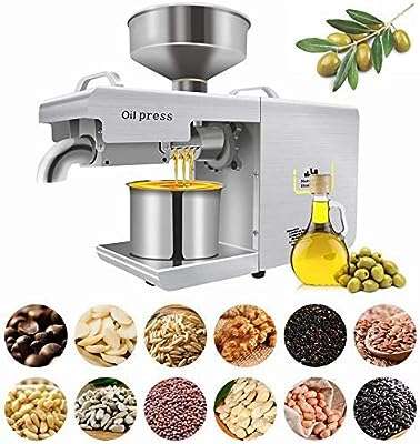 Presse à huile domestique froide chaude en acier inoxydable 304 électrique haute extraction pour de graines. Ne cherchez plus, DIAYTAR COTE D'IVOIRE  est la boutique en ligne qu'il vous faut ! Explorez notre large assortiment de produits discount allant des articles pour la maison à l'électroménager, en passant par l'informatique, la mode et les gadgets. Profitez de notre plateforme conviviale pour trouver les meilleures affaires et économiser sans effort.