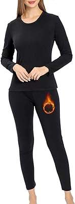 Sous vêtements thermiques ultra doux pour femmes ensemble 2 pièces longs caleçons doublés en polaire. DIAYTAR COTE D'IVOIRE  - votre guichet unique pour des achats discount en ligne. Parcourez notre catalogue diversifié et trouvez des produits de qualité à des prix incroyables. Avec notre large sélection allant de la maison à l'informatique en passant par l'électroménager, vous trouverez toujours ce dont vous avez besoin chez nous.