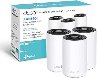 Système wi fi 6e maillé pour toute la maison tp link deco xe75. DIAYTAR COTE D'IVOIRE  est la boutique en ligne idéale pour les chasseurs de bonnes affaires. Explorez notre vaste choix de produits à prix discount, parmi lesquels l'électroménager, l'informatique, la mode et les gadgets, et économisez tout en vous faisant plaisir !