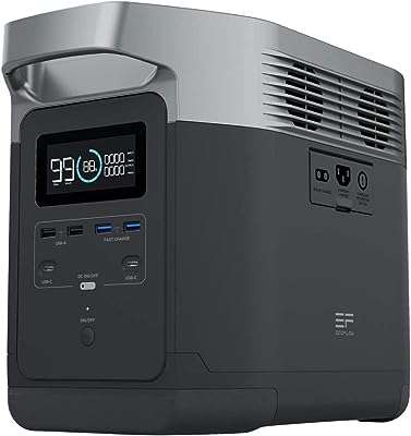 Électrique portable ecoflow delta alimentation ups batterie 1260wh avec 4. DIAYTAR COTE D'IVOIRE  est la boutique en ligne idéale pour les chasseurs de bonnes affaires. Explorez notre vaste choix de produits à prix discount, parmi lesquels l'électroménager, l'informatique, la mode et les gadgets, et économisez tout en vous faisant plaisir !