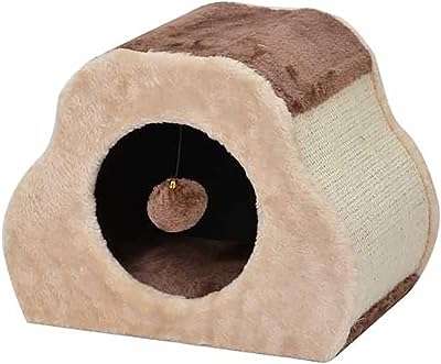 Maison pour chat katry avec griffoir 35 x 25 27 cm. Bienvenue chez DIAYTAR COTE D'IVOIRE, votre destination en ligne pour des produits discount à prix imbattables ! Que vous ayez besoin d'électroménager, d'articles pour la maison, de gadgets high-tech, de vêtements à la mode ou d'accessoires informatiques, nous avons tout ce qu'il vous faut. Faites des économies tout en profitant de la meilleure qualité grâce à notre large gamme de produits.