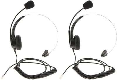 2 casques téléphoniques pour centre d'appels prise rj9 suppression du bruit avec tête. Avec DIAYTAR COTE D'IVOIRE, dites adieu aux prix élevés ! Découvrez notre gamme complète de produits discount, des accessoires de maison aux équipements électroniques, en passant par la mode et les gadgets à la pointe de la technologie. Trouvez tout ce dont vous avez besoin à prix réduits en quelques clics seulement.