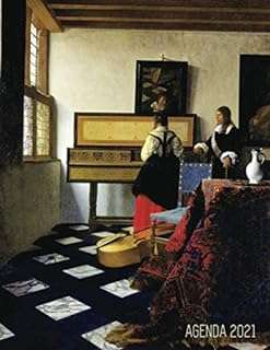 Jan vermeer pianificatore 2021: lezione di musica | 12 mesi con