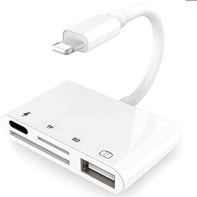Skidoo 4 en 1 lightning vers lecteur de caméra audio kit de connecteur adaptateur. Faites une affaire incroyable chez DIAYTAR COTE D'IVOIRE, votre destination en ligne pour des achats discount qui ne vident pas votre portefeuille ! Parcourez notre sélection complète de produits, des articles pour la maison aux gadgets dernier cri. Économisez sur les appareils informatiques de haute technologie et vos marques de mode préférées, tout en profitant d'une livraison rapide et d'un service client exceptionnel. Redéfinissez votre façon de magasiner avec nous et réalisez des économies substantielles dès maintenant !