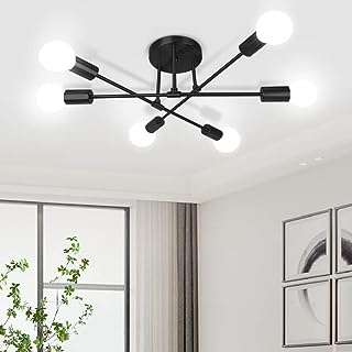 Changmejia plafonnier spoutnik à 6 lumières lustre noir salle manger plafonniers. Rejoignez DIAYTAR COTE D'IVOIRE, votre boutique en ligne pour des articles discount de qualité. Des essentiels de la maison aux dernières tendances en matière de mode et de gadgets high-tech, nous proposons une sélection variée à des prix compétitifs. Faites des bonnes affaires dès maintenant et profitez d'un shopping en ligne facile et pratique.