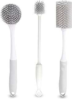Lot de 3 brosses de nettoyage en laiton avec manche pour bouteilles. DIAYTAR COTE D'IVOIRE, le choix intelligent pour des acheteurs avisés. Parcourez notre vaste collection de produits à prix réduits, allant des articles ménagers aux gadgets futuristes, pour des achats malins en un clic.