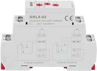 Contrôleur de niveau d'eau grl8 02 avec moniteur liquide à montage din. À la recherche de produits discount de qualité ? Faites confiance à DIAYTAR COTE D'IVOIRE  ! Notre plateforme en ligne regorge d'articles pour la maison, l'électroménager, l'informatique, la mode et les gadgets, tous proposés à des prix compétitifs. Explorez notre catalogue dès maintenant et bénéficiez de remises exceptionnelles sur une large gamme de produits.