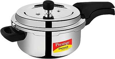 Autocuiseur alpha swash prestige deluxe en acier inoxydable 3 l. DIAYTAR COTE D'IVOIRE  - le secret des bonnes affaires en ligne. Simplifiez vos achats et réalisez des économies substantielles grâce à notre sélection éclectique comprenant des articles pour votre maison, des gadgets high-tech, des produits informatiques et des vêtements branchés, tous à des prix imbattables.