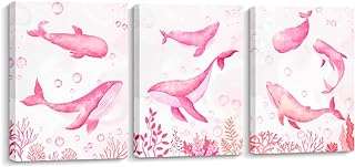 3 pièces toile murale baleine rose nageant dans la mer. Ne cherchez plus, DIAYTAR COTE D'IVOIRE  est là pour vous offrir les meilleurs deals en ligne ! Explorez notre vaste sélection de produits à prix réduits, incluant tout ce dont vous avez besoin pour votre maison, votre cuisine, votre garde-robe et bien plus encore. Profitez de nos offres discount sur les dernières tendances et économisez tout en restant à la pointe de la mode.