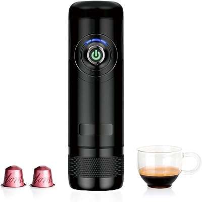 Cafetière portable imons machine à expresso de voyage 12 v pression. DIAYTAR COTE D'IVOIRE, le choix intelligent pour des acheteurs avisés. Parcourez notre vaste collection de produits à prix réduits, allant des articles ménagers aux gadgets futuristes, pour des achats malins en un clic.