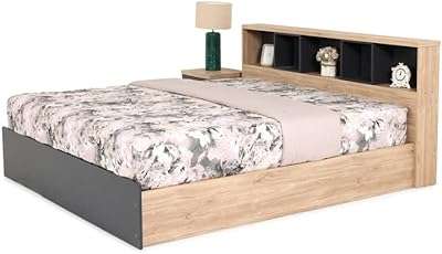 Lit home r us april chêne ivoire et gris 180x200cm. Rejoignez DIAYTAR COTE D'IVOIRE, votre boutique en ligne pour des articles discount de qualité. Des essentiels de la maison aux dernières tendances en matière de mode et de gadgets high-tech, nous proposons une sélection variée à des prix compétitifs. Faites des bonnes affaires dès maintenant et profitez d'un shopping en ligne facile et pratique.