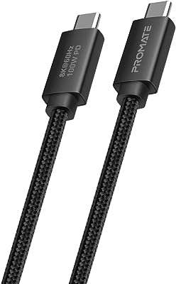 Câble usb c promate câble usb4 type c ultra hd 8k 60 hz avec charge. DIAYTAR COTE D'IVOIRE, votre boutique en ligne de confiance pour tous vos besoins en produits discount. Parcourez notre sélection minutieusement choisie pour trouver des articles de qualité pour la maison, l'électroménager, l'informatique, la mode et les gadgets, le tout à des prix avantageux. Simplifiez vos achats en ligne avec DIAYTAR COTE D'IVOIRE  et réalisez des économies dès maintenant.