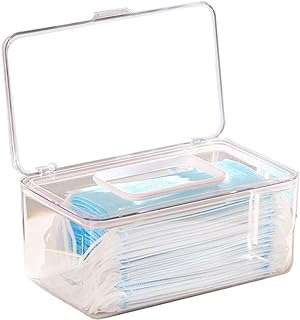 Boîte de rangement pour masques avec couvercle étui transparent pour masques boîte. DIAYTAR COTE D'IVOIRE  - Votre destination discount pour tous vos besoins. Parcourez notre collection de produits de haute qualité, allant de la maison à l'électroménager, de l'informatique à la mode, et trouvez les meilleures offres en ligne. Profitez de nos prix imbattables et faites des économies dès maintenant!