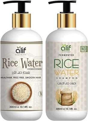 Ensemble shampoing et après shampooing à l'eau de riz fermentée alif naturals. DIAYTAR COTE D'IVOIRE  est votre destination en ligne pour des produits discount de qualité supérieure. Explorez notre vaste catalogue comprenant des articles pour la maison, de l'électroménager dernier cri, des gadgets high-tech et des vêtements tendance à des prix défiant toute concurrence.