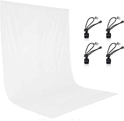 Imart 6 x 9 pieds toile de fond de photographie écran en mousseline blanche pour studio. Avec DIAYTAR COTE D'IVOIRE, vous pouvez profiter de produits discount de qualité supérieure sans compromettre votre budget. Notre boutique en ligne propose une vaste sélection d'articles, allant des essentiels pour la maison aux gadgets dernier cri, tous proposés à des prix compétitifs pour vous offrir un véritable rapport qualité-prix.