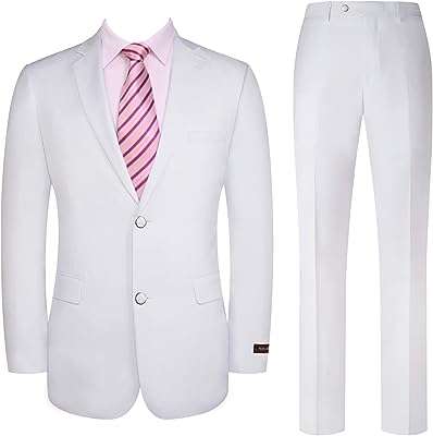 Costume classique deux pièces à boutons pour homme veste business unie et pantalon. DIAYTAR COTE D'IVOIRE, votre partenaire en ligne pour tous vos achats discount. Explorez notre catalogue diversifié comprenant des produits de maison, d'électroménager, d'informatique, de mode et de gadgets à des prix défiant toute concurrence. Faites des économies substantielles tout en profitant d'une qualité exceptionnelle grâce à DIAYTAR COTE D'IVOIRE .