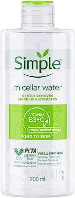 Eau nettoyante micellaire simple 200 ml. DIAYTAR COTE D'IVOIRE, la boutique en ligne où vous trouverez tout ce dont vous avez besoin à petit prix ! Profitez de notre sélection discount de produits pour la maison, l'électroménager, l'informatique, la mode et les gadgets, sans pour autant compromettre la qualité. Faites de bonnes affaires tout en profitant d'une expérience de shopping pratique et sécurisée.