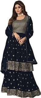 Ensemble palazzo sharara kurta brodé lourd avec dupatta | costume salwar. Bienvenue chez DIAYTAR COTE D'IVOIRE, la boutique en ligne où vous pouvez trouver tout ce dont vous avez besoin à des prix défiant toute concurrence. Découvrez notre vaste gamme de produits discount, que ce soit des articles pour la maison, de l'électroménager, de l'informatique, de la mode ou des gadgets. Faites des économies sur tous vos achats grâce à DIAYTAR COTE D'IVOIRE .