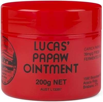 Pommade lucas papao 200 g aux propriétés antibactériennes et antimicrobiennes pour les brûlures. DIAYTAR COTE D'IVOIRE  - votre adresse en ligne pour des achats malins. Profitez de nos prix réduits sur une large gamme de produits, d'une sélection d'articles pour la maison aux dernières tendances de la mode, en passant par les équipements électroniques et les accessoires informatiques. Sans compromis sur la qualité, nous rendons le shopping abordable pour tous.