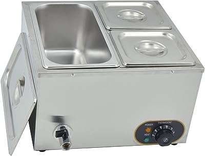 Chauffe plats électrique 1500 w en acier inoxydable plage de température de 30. Besoin de renouveler votre électroménager à petit prix ? Rendez-vous sur DIAYTAR COTE D'IVOIRE, la référence en ligne pour des produits de qualité à prix discount. Avec notre sélection diversifiée, vous trouverez facilement l'équipement parfait pour votre maison, sans vous ruiner.