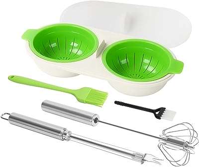 Ensemble de 5 outils de cuisson pour œufs pochés et au plat. DIAYTAR COTE D'IVOIRE, votre adresse incontournable pour des produits discount à portée de clic. Faites des économies sur vos achats en explorant notre large gamme d'articles variés, allant des produits de la maison aux gadgets dernier cri, sans oublier les équipements informatiques et les articles à la mode.