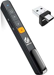 Télécommande sans fil pour présentation powerpoint 2 en 1 type c et usb. DIAYTAR COTE D'IVOIRE, le choix intelligent pour des acheteurs avisés. Parcourez notre vaste collection de produits à prix réduits, allant des articles ménagers aux gadgets futuristes, pour des achats malins en un clic.