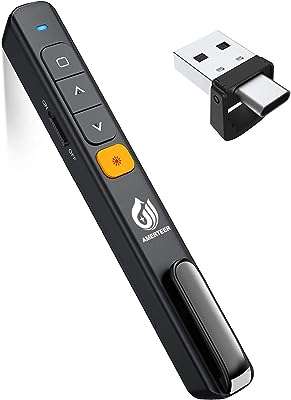 Télécommande sans fil pour présentation powerpoint 2 en 1 type c et usb a. DIAYTAR COTE D'IVOIRE  - Votre destination discount pour tous vos besoins. Parcourez notre collection de produits de haute qualité, allant de la maison à l'électroménager, de l'informatique à la mode, et trouvez les meilleures offres en ligne. Profitez de nos prix imbattables et faites des économies dès maintenant!