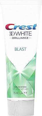 Dentifrice blanchissant crest 3d white brilliance blast 75 ml. DIAYTAR COTE D'IVOIRE  réinvente vos achats en ligne en vous proposant une gamme incroyablement diverse de produits à prix réduits. Parcourez notre boutique en ligne et découvrez des articles discount pour la maison, l'électroménager, l'informatique, la mode et les gadgets, tout en réalisant d'importantes économies. Offrez-vous le meilleur sans vous ruiner grâce à notre sélection soigneusement choisie pour satisfaire tous vos besoins.