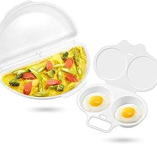 Pocher à omelette au micro ondes elekdon œufs durs parfaits 2 cavités batterie de cuisine. Besoin de renouveler votre intérieur sans vous ruiner ? DIAYTAR COTE D'IVOIRE  est là pour vous offrir une vaste gamme de produits discount pour la maison, des meubles aux accessoires décoratifs en passant par les appareils électroménagers. Profitez de notre sélection de qualité à des prix incroyables et transformez votre maison sans vous soucier de votre budget.