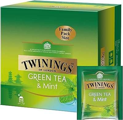 Thé vert twinings à la menthe 100 sachets de thé. DIAYTAR COTE D'IVOIRE  - votre guichet unique pour des achats discount en ligne. Parcourez notre catalogue diversifié et trouvez des produits de qualité à des prix incroyables. Avec notre large sélection allant de la maison à l'informatique en passant par l'électroménager, vous trouverez toujours ce dont vous avez besoin chez nous.