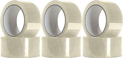 Ruban d'emballage transparent (65 verges x 48 mm) d'expédition rouleau de ruban. Trouvez tout ce dont vous avez besoin à des prix imbattables chez DIAYTAR COTE D'IVOIRE  - une boutique en ligne généraliste qui vous propose des produits discount pour la maison, l'électroménager, l'informatique et plus encore.
