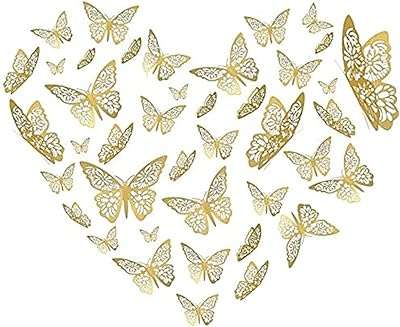Autocollant mural papillon ours mamo 36 pièces doré art 3d décoration murale amovible pour chambre. DIAYTAR COTE D'IVOIRE, la référence en matière de shopping discount en ligne. Découvrez notre vaste sélection de produits allant de la maison à l'informatique, en passant par l'électroménager et la mode. Avec des prix défiant toute concurrence, vous pourrez satisfaire toutes vos envies sans vous ruiner. Faites des économies tout en achetant des produits de qualité chez DIAYTAR COTE D'IVOIRE .