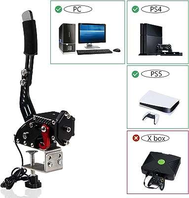 Yeshma 64 bits mise à niveau du frein main usb uniquement pour g29. Bienvenue chez DIAYTAR COTE D'IVOIRE, votre destination en ligne pour des prix imbattables ! Découvrez notre vaste choix d'articles discount, des essentiels pour la maison aux appareils électroménagers, en passant par l'informatique, la mode et les gadgets tendance, le tout à des tarifs défiant toute concurrence.