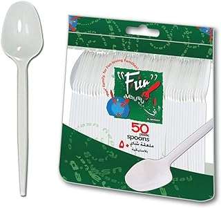 Ensemble de cuillères jetables en plastique fun every day 65" blanches. DIAYTAR COTE D'IVOIRE, la boutique en ligne où vous trouverez tout ce dont vous avez besoin à petit prix ! Profitez de notre sélection discount de produits pour la maison, l'électroménager, l'informatique, la mode et les gadgets, sans pour autant compromettre la qualité. Faites de bonnes affaires tout en profitant d'une expérience de shopping pratique et sécurisée.