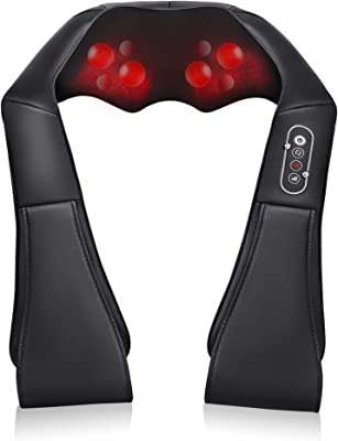 Masseur de dos avec chaleur kippour shiatsu massage des tissus profonds du cou et épaules. Faites de bonnes affaires en ligne avec DIAYTAR COTE D'IVOIRE, votre destination ultime pour des produits discount de qualité. Découvrez notre catalogue diversifié comprenant des articles pour la maison, l'électroménager, l'informatique, la mode et les gadgets. Optez pour des prix réduits sans compromettre sur la qualité grâce à DIAYTAR COTE D'IVOIRE .