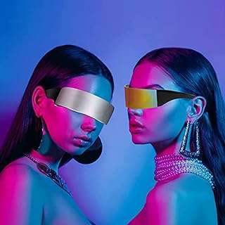 Lunettes de soleil à miroir teinté noir et argenté cyclops futuristes. Trouvez tout ce dont vous avez besoin chez DIAYTAR COTE D'IVOIRE, votre boutique en ligne discount incontournable. Avec un vaste choix d'articles pour la maison, des électroménagers aux gadgets high-tech, en passant par la mode à petits prix, nous vous offrons des opportunités d'économies tout en garantissant une satisfaction maximale.